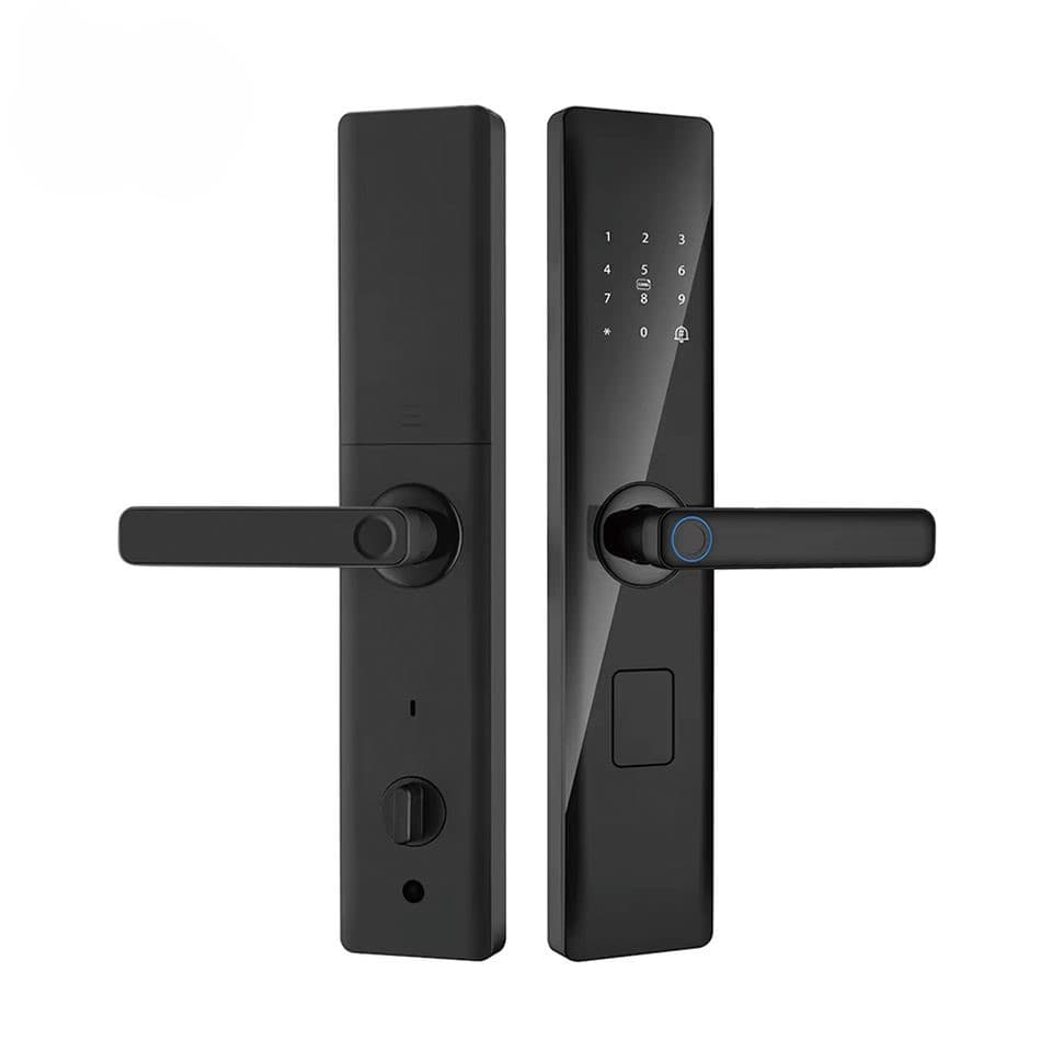 Smart Lock Z13, vista frontal y trasera