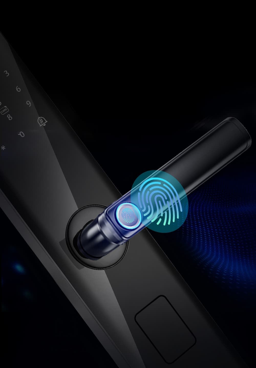 Sensor de huella dactilar de la Smart Lock Z13